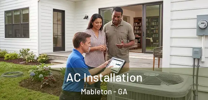 AC Installation Mableton - GA