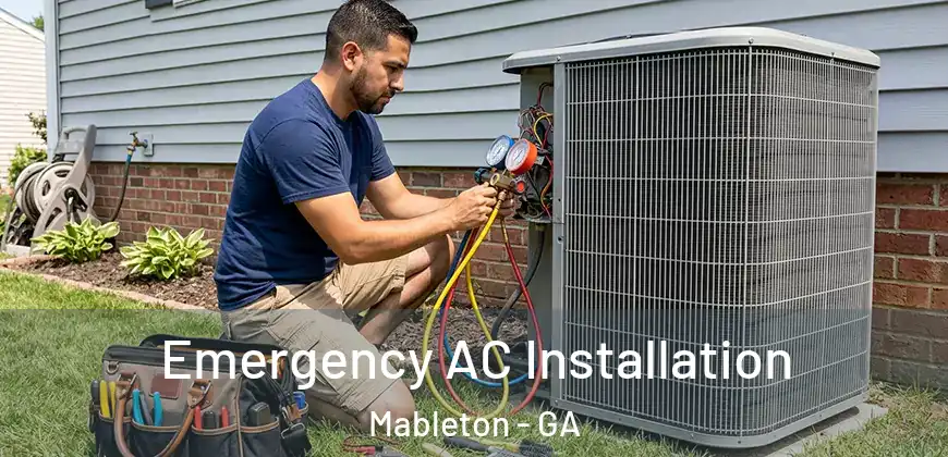  Emergency AC Installation Mableton - GA
