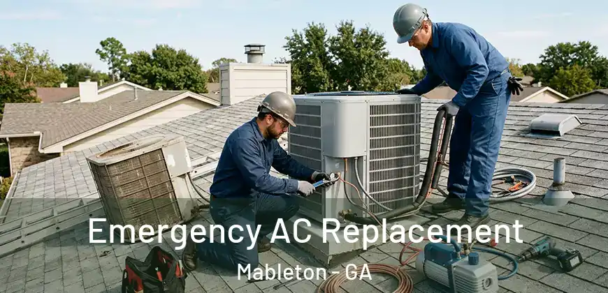 Emergency AC Replacement Mableton - GA