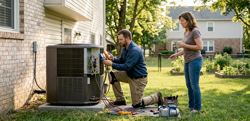 HVAC Replacement in Mableton