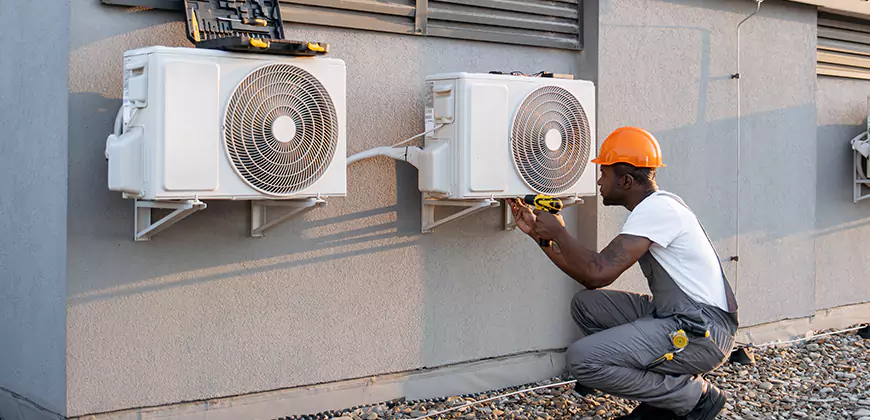 Central AC Outdoor Unit Cleaning in Mableton