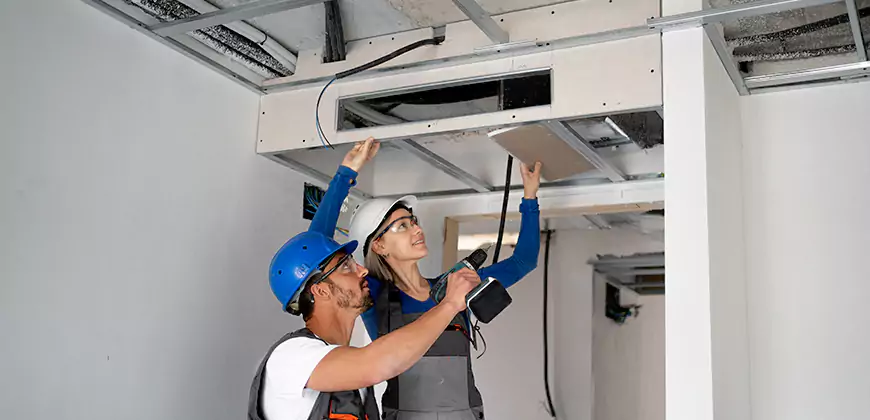 Duct Insulation and Condensation Repair in Mableton